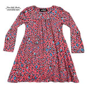 Animê Brazil 6Y Leopard Animal Print Dress